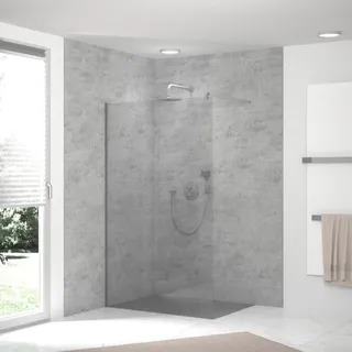 HSK RenoDeco Designplatte 100 x 210 cm, Wandverkleidungen, 942000-602, feinstein, aschgrau struktur