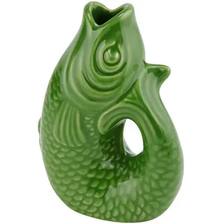 Gift Company Vase, Grün, Keramik, 13 cm, Dekoration, Vasen, Keramikvasen