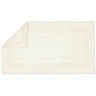 CAWÖ Luxus Badteppich 1000 Beige 120 x 70 cm