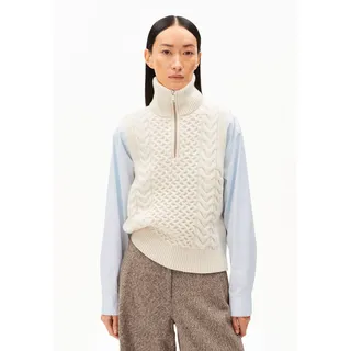 ARMEDANGELS Pullunder OLAIAAS CABLE Beige XL