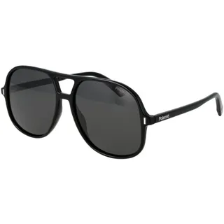 Polaroid Unisex Sonnenbrille Flieger Schwarz | Gr.: onesize