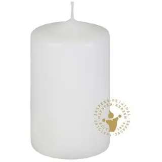 Jaspers Kerzen Stumpenkerzen elfenbein 150 x 80 mm, 6 Stück
