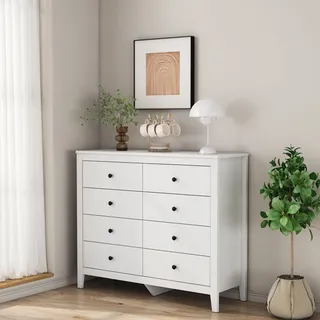 OTTO home Borkum Sideboard 120 x 100 x 40 cm Weiß