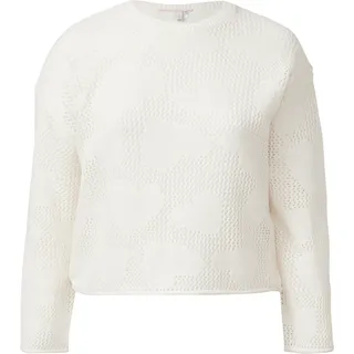 QS Strickpullover Weiß 50