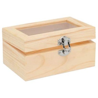SELVA Holzbox mit Acrylglas