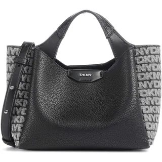 DKNY Willa Mini Handtasche Kunstleder Black/Silver