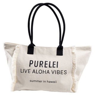 Purelei Strandtasche Live Aloha Vibes, im modernen Design beige