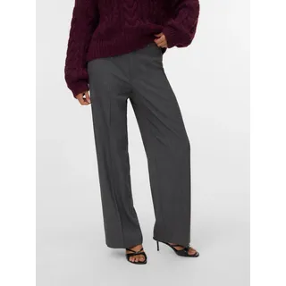 Vero Moda Vmtxas Mw Straight Pant Noos Anzughose Grau M 38