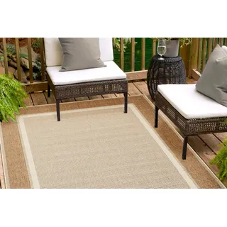 Andiamo Arizona Outdoor-Teppich 160 x 230 cm Beige