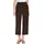 Stoffhose Braun 42