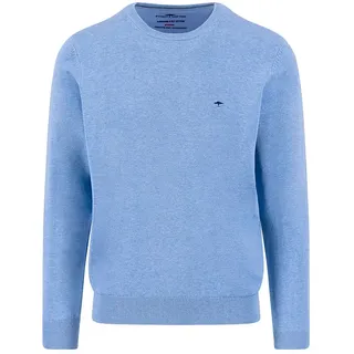 FYNCH-HATTON Rundhalspullover Blau L