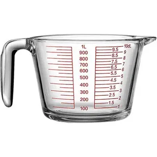BJ 1000ml Glas-Messbecher mit Skala