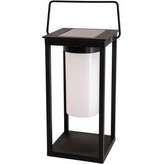 NÄVE LED-Solarlaterne 28 cm schwarz 3180922