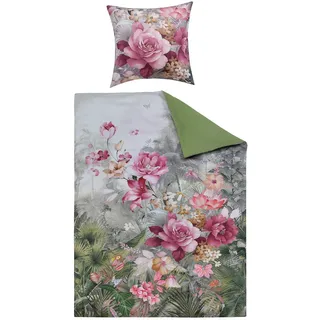 CASANOVA Rosalie Floral Mehrfarbig 135 x 200 cm + 80 x 80 cm