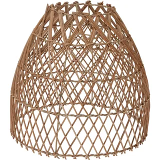 well home mobiliario & decoración Well Home Lampenschirm aus Rattan, Ø 25 x 32 cm