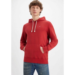 Levi's® Kapuzensweatshirt NEW ORIGINAL HOODIE mit kleinem Batwing-Logo rot