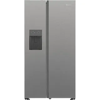 Bauknecht SBS IW D90 Pearl Side-by-Side (578 l, 1790 mm hoch, Edelstahl)
