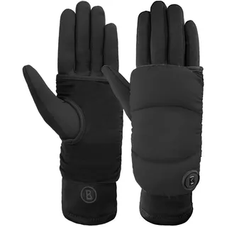 Skihandschuhe BOGNER "Touch" Gr. M, schwarz Damen Handschuhe Sporthandschuhe kompatibel für Touchscreens