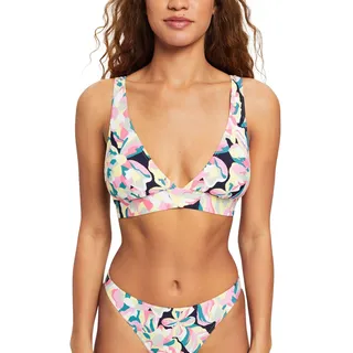 ESPRIT Damen Carilo Beach Rcs Pad.bra Top Bikini, Navy 3, D EU - D