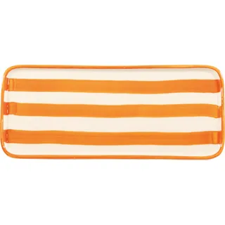 Lido Righe Servierteller 26,5 cm rechteckig orangefarben