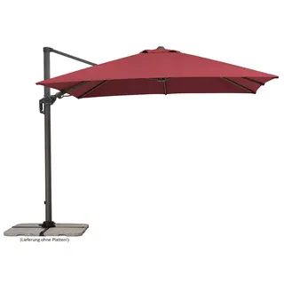 Schneider Schirme Rhodos Twist 300 x 300 cm Bordeaux