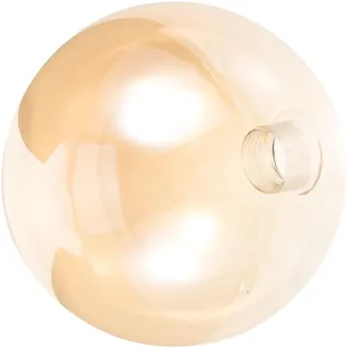 OSALADI Lampenschirm Aus Glas Kugel Bernstein 4.72In Lampenschirm Kugel Als Ersatz Für Tischlampen Und Stehlampen Lichtabdeckung Für Sanftes Raumlicht Und Dekoration
