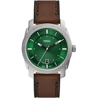 Fossil Machine Quarz Edelstahl 45 mm FS6085
