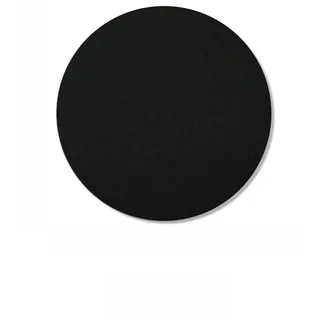 Runde Korktafeln, Filz-Pinnwand für Wände, Kork-Pinnwand, Memotafel, Leinen, Bauernhaus, dekorative Sichttafel, Korktafeln für Bürodekoration (Schwarz, 40 x 40 cm)