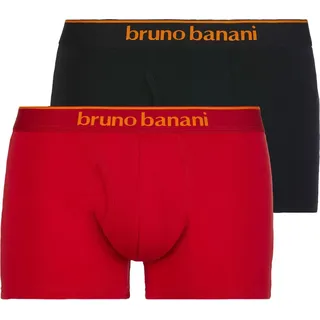 Bruno Banani, Herren, Unterhosen, Boxershort Casual, Mehrfarbig, (XXL, 2er Pack)