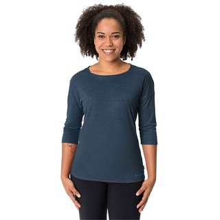 Vaude Neyland 3/4 Sleeve T-shirt Blau 40 Frau