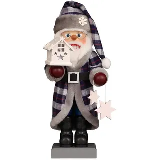 Christian Ulbricht Nussknacker Weihnachtsmann mit Lichterhaus - 48 cm