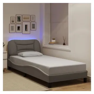 vidaXL Hvar 90 x 200 cm Taupe