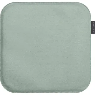 MAGMA AVARO Stuhlkissen/Sitzkissen für Indoor und Outdoor, Öko-Tex Siegel, waschbar bis 30°C, 1 Stück, 35x35cm, Graublau