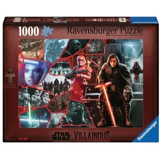 Ravensburger Star Wars Villainous - Kylo Ren und Figur 1000 Teile Puzzle für Erwachsene - 12001120 - Handwerkswerkzeuge, Made in Germany, jedes Teil passt perfekt zusammen