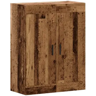 vidaXL Wandschrank Altholz-Optik 69,5x34x90 cm Holzwerkstoff