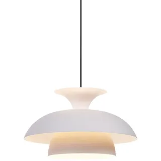 Qazqa Pendelleuchte Titus, ohne Leuchtmittel, Warmweiß, QAZQA Hängeleuchte, e27, Beige, Aluminium, Skandinavisch beige