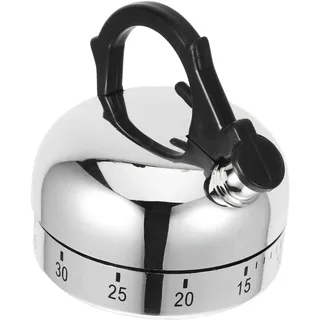 BESPORTBLE Mechanischer Küchentimer Minuten Wind up Kleiner Teekessel Form Multifunktional für Kochen Backen Büro Zeitmanagement Ohne Batterie Lustiger Küchenuhr Countdown Wecker