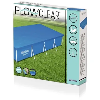 BESTWAY Poolabdeckung Flowclear 400x211 cm