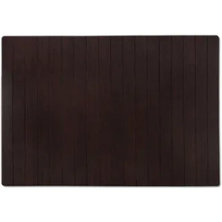 Karat Bambus-Badematte Emma Dunkelbraun 60 x 90 cm