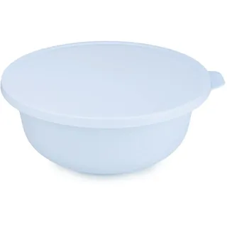 Tupperware Schüssel Aloha 2 l Hellblau Servierschüssel Salatschüssel Backschüssel (inkl. Kühlschranksystem 300 ml)