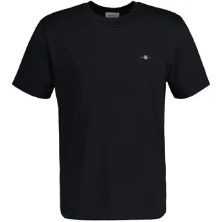 GANT Reg Shield Kurzarm-T-Shirt Black M