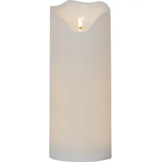 Star Trading Flamme Grand Stumpenkerze 40 cm weiß