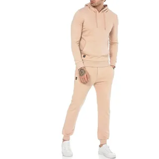 RedBridge Jogginganzug für Herren – Ideal für Freizeit und Sport (Set, 2-tlg) beige S
