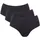 GO Daily Cotton Midi 3 St Schwarz M