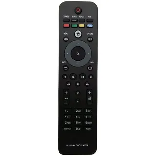 Ersatz Fernbedienung Fit für Philips Blu-ray Disc Player BDP3000/05 BDP7300/98 BDP7300/12 BDP5000/12