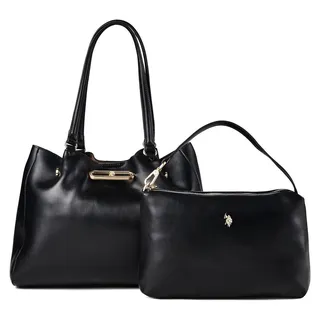 U.S. Polo Assn. Aytounhill Shopper Tasche 34 cm - Schwarz
