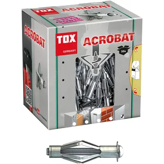 TOX Metall-Hohlraumdübel Acrobat M6 x 65 mm 25 Stück
