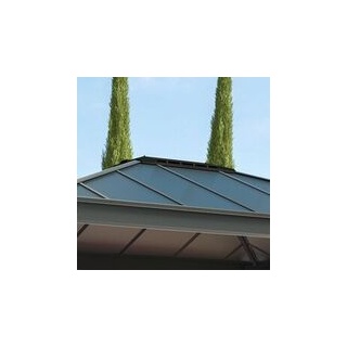 Canopia Pavillon Dallas 4900 4,88 x 3,64 m, grau