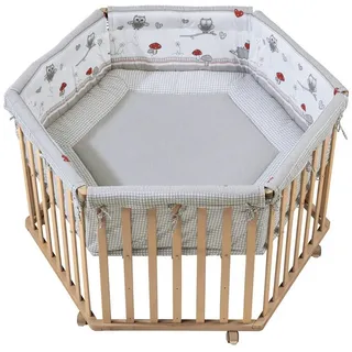 roba Cosiplay 6-eckig 106 x 121 cm natur Bodenfarbe adam & eule