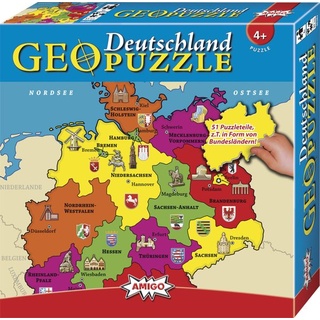 Geo Puzzle, Deutschland (Kinderpuzzle)